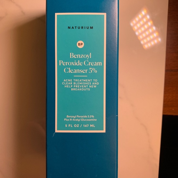 Naturium Skincare Brand New Naturium 5 Benzoyl Peroxide Cream